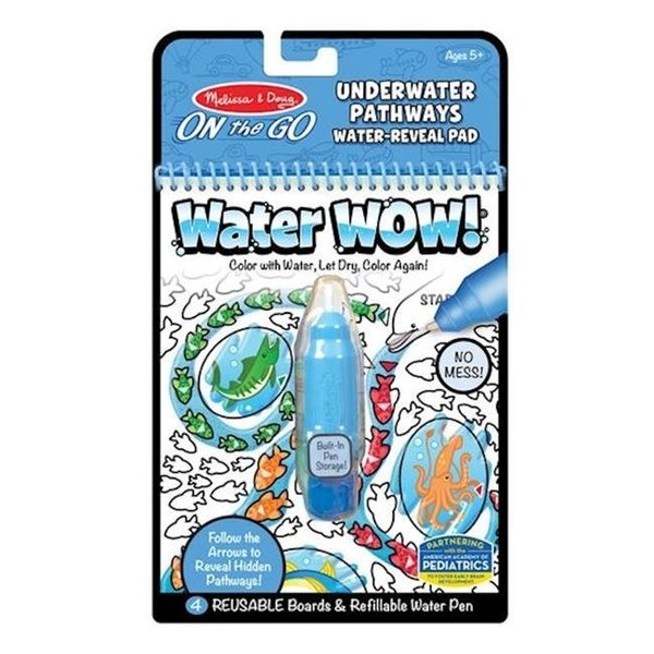 Melissa & Doug Melissa & Doug 270185 Water Wow Underwater Activity Book - Ages 3plus 270185